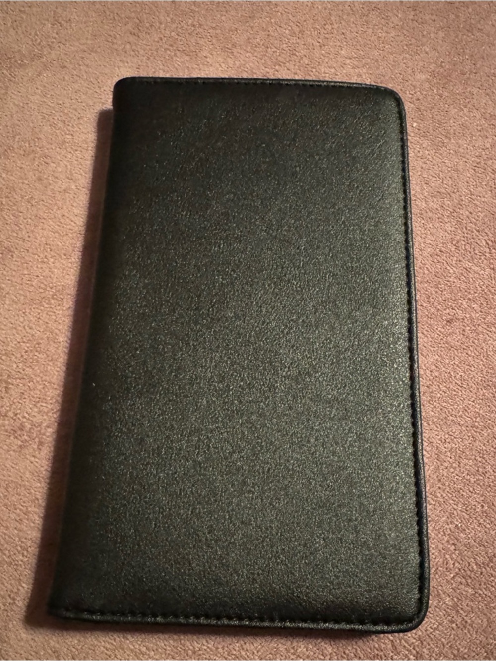 Sleek Black Passport Wallet NWOT